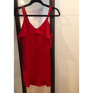 UO red sleeveless dress